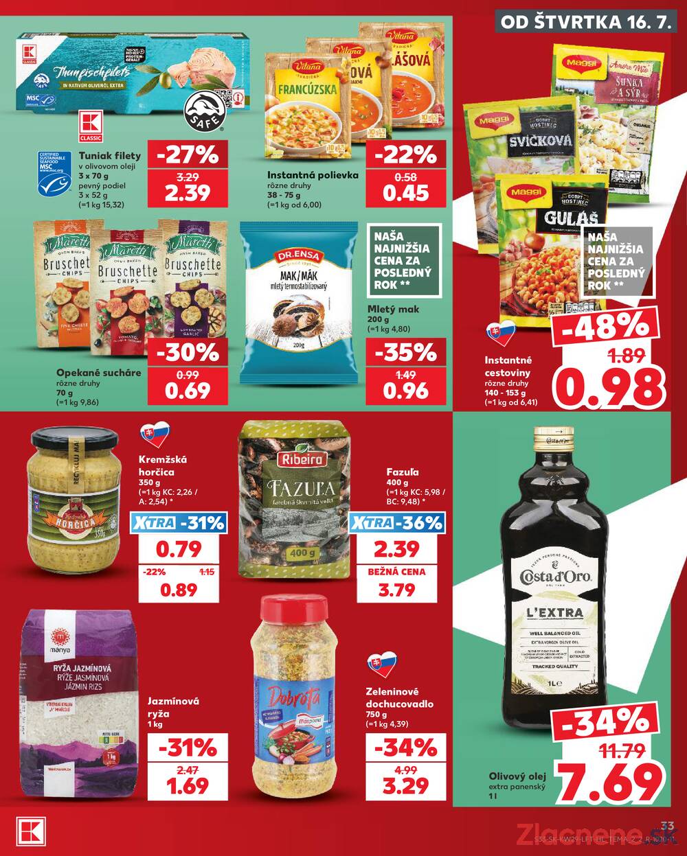 Kaufland 16.7. - 22.7. - Kaufland Rožňava