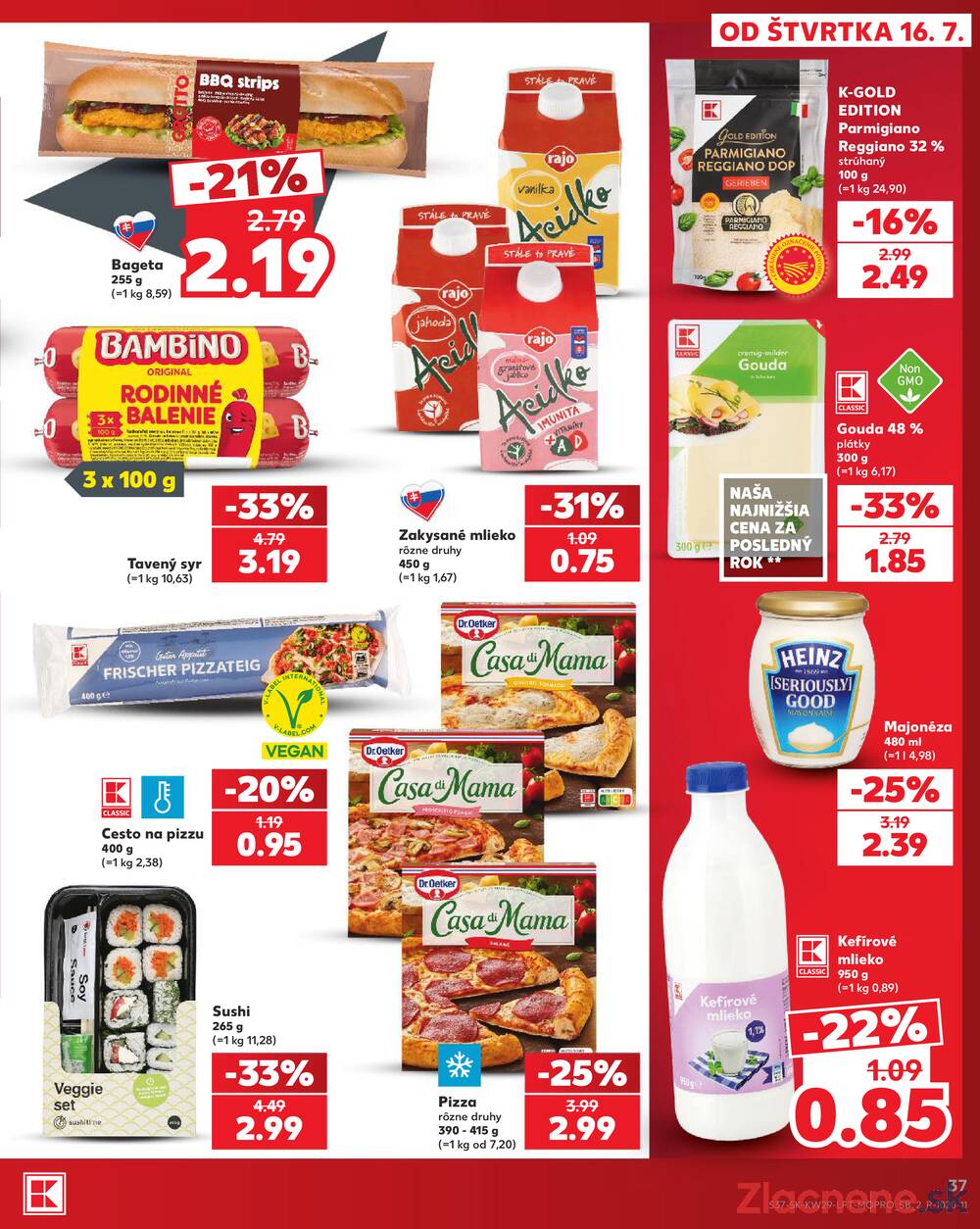 Kaufland 16.7. - 22.7. - Kaufland Rožňava