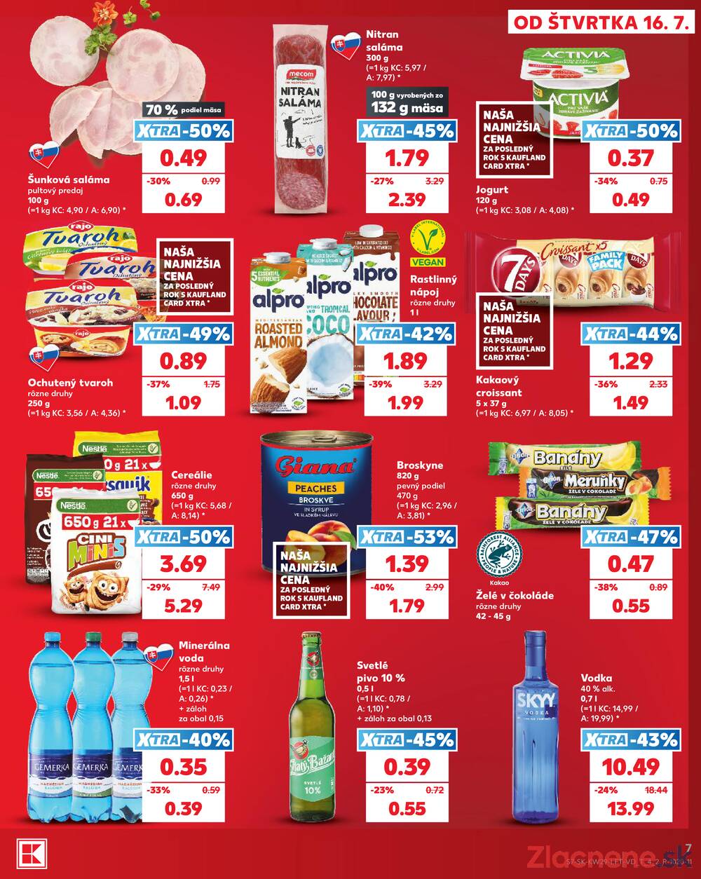 Kaufland 16.7. - 22.7. - Kaufland (A. H. Škultétyho, Veľký Krtíš)