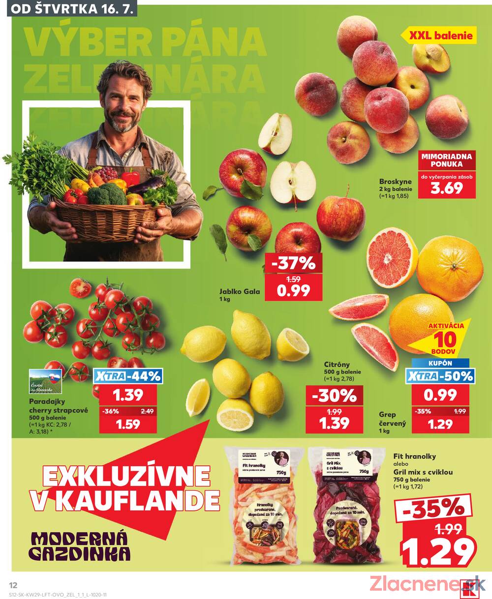 Kaufland 16.7. - 22.7. - Kaufland (A. H. Škultétyho, Veľký Krtíš)