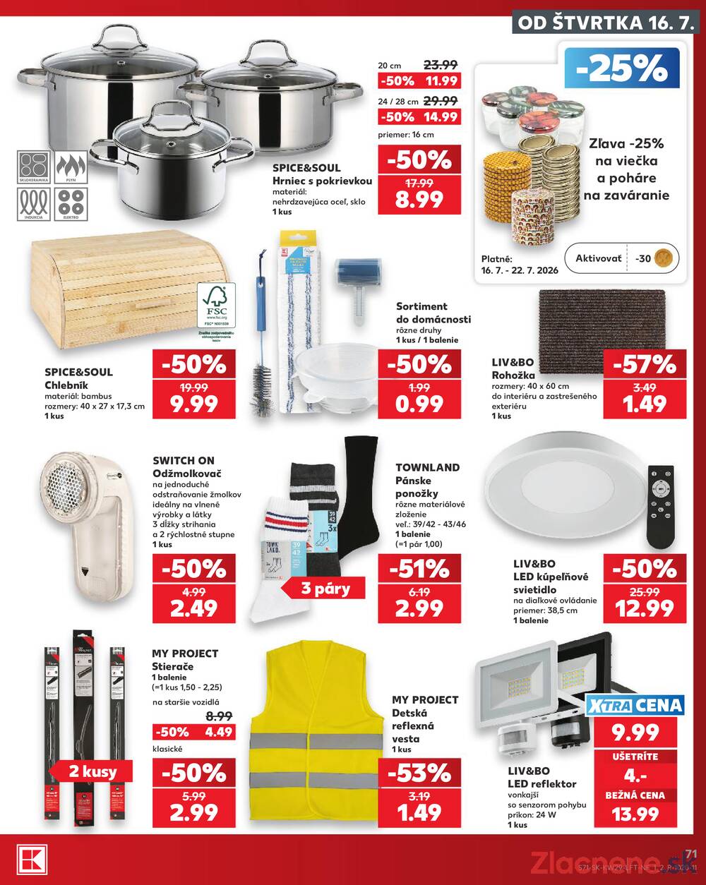 Kaufland 16.7. - 22.7. - Kaufland (A. H. Škultétyho, Veľký Krtíš)