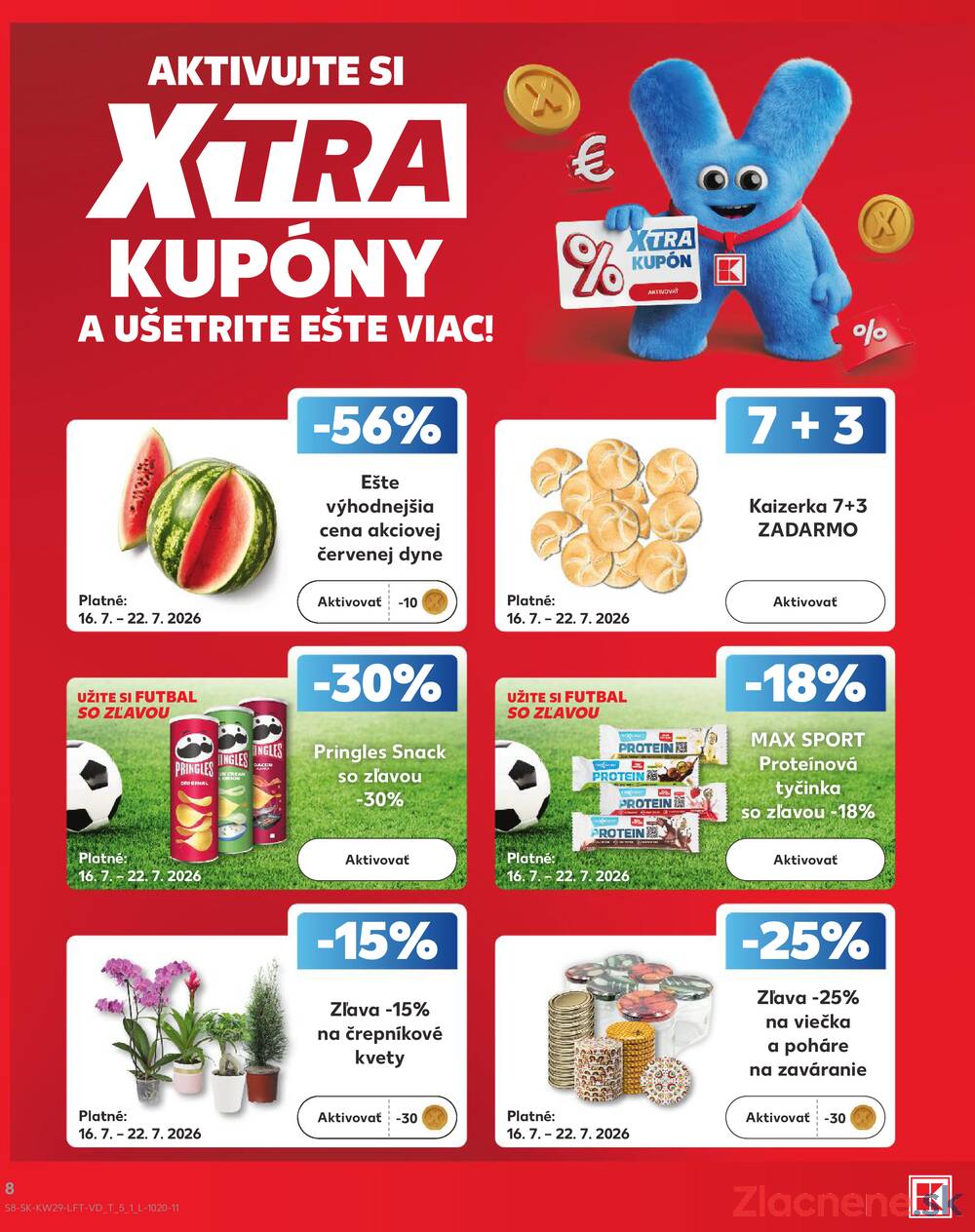 Leták Kaufland - Kaufland 16.7. - 22.7. - Kaufland Bratislava - Avion (Ivanská cesta) - strana 8