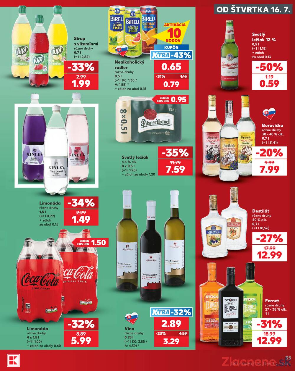 Kaufland 16.7. - 22.7. - Kaufland Liptovský Mikuláš