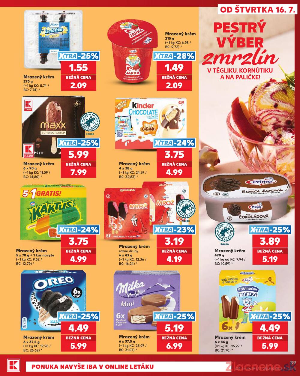 Kaufland 16.7. - 22.7. - Kaufland Liptovský Mikuláš