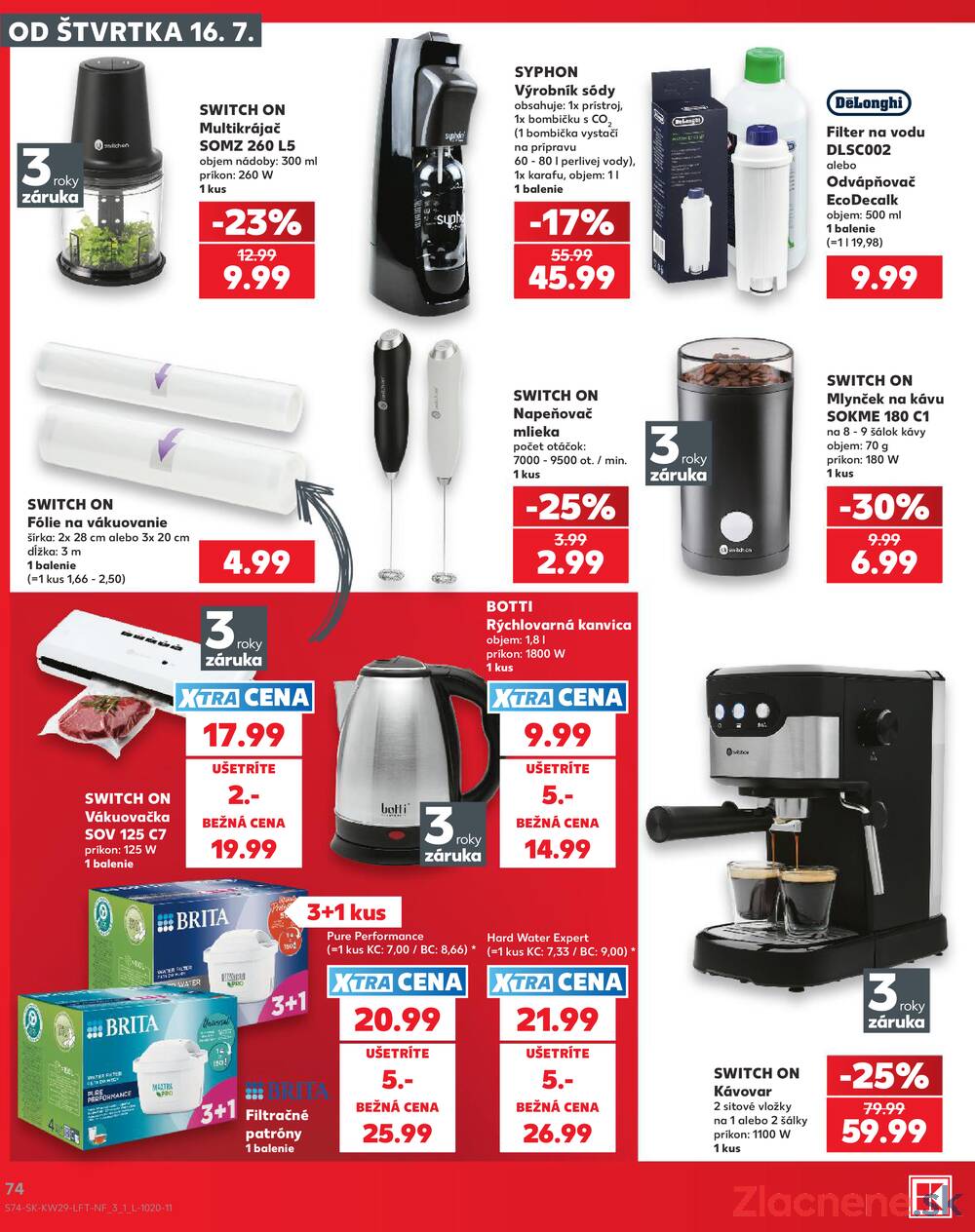 Leták Kaufland - Kaufland 16.7. - 22.7. - Kaufland Zvolen - strana 74