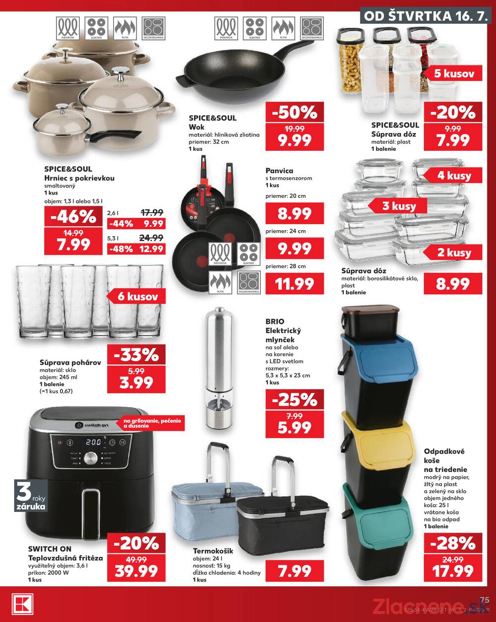 Leták Kaufland - Kaufland 16.7. - 22.7. - Kaufland Zvolen Zapad-Teplicky - strana 75 Leták Kaufland - Kaufland 16.7. - 22.7. - Kaufland Zvolen Zapad-Teplicky - strana 75