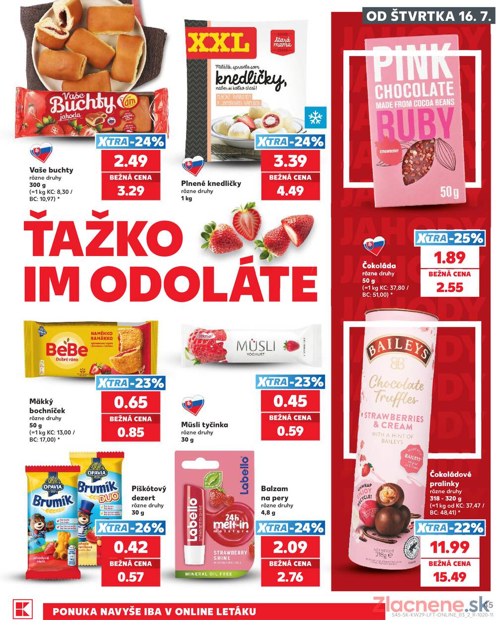 Kaufland 16.7. - 22.7. - Kaufland Prešov - Sídlisko 3