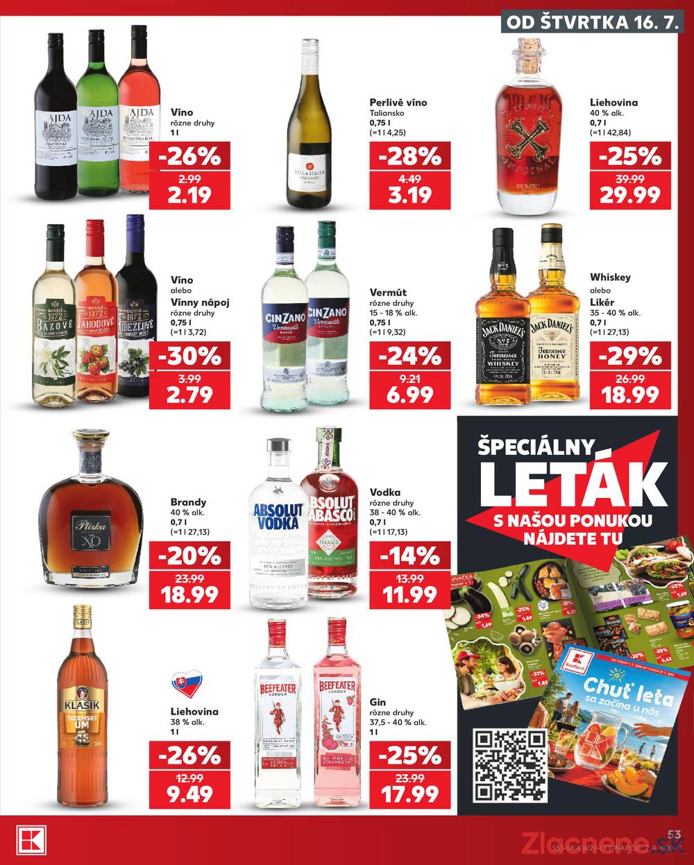 Kaufland 16.7. - 22.7. - Kaufland Prešov - Sídlisko 3