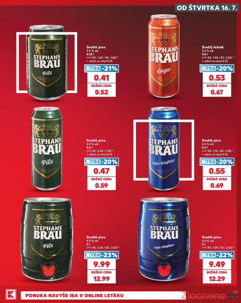 Kaufland 16.7. - 22.7. - Kaufland Prešov - Sídlisko 3