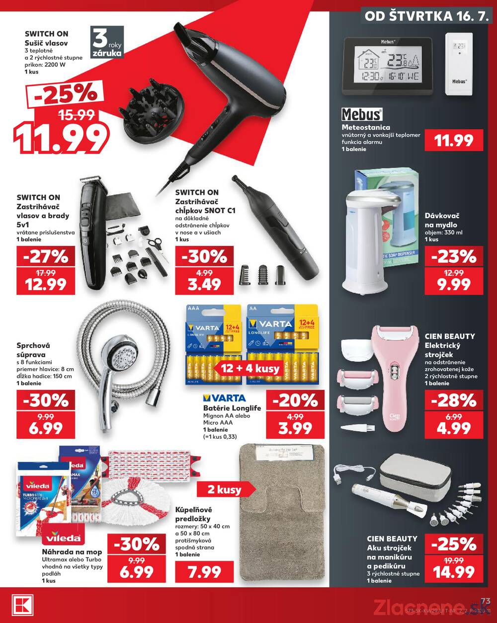 Kaufland 16.7. - 22.7. - Kaufland Prešov - Sídlisko 3