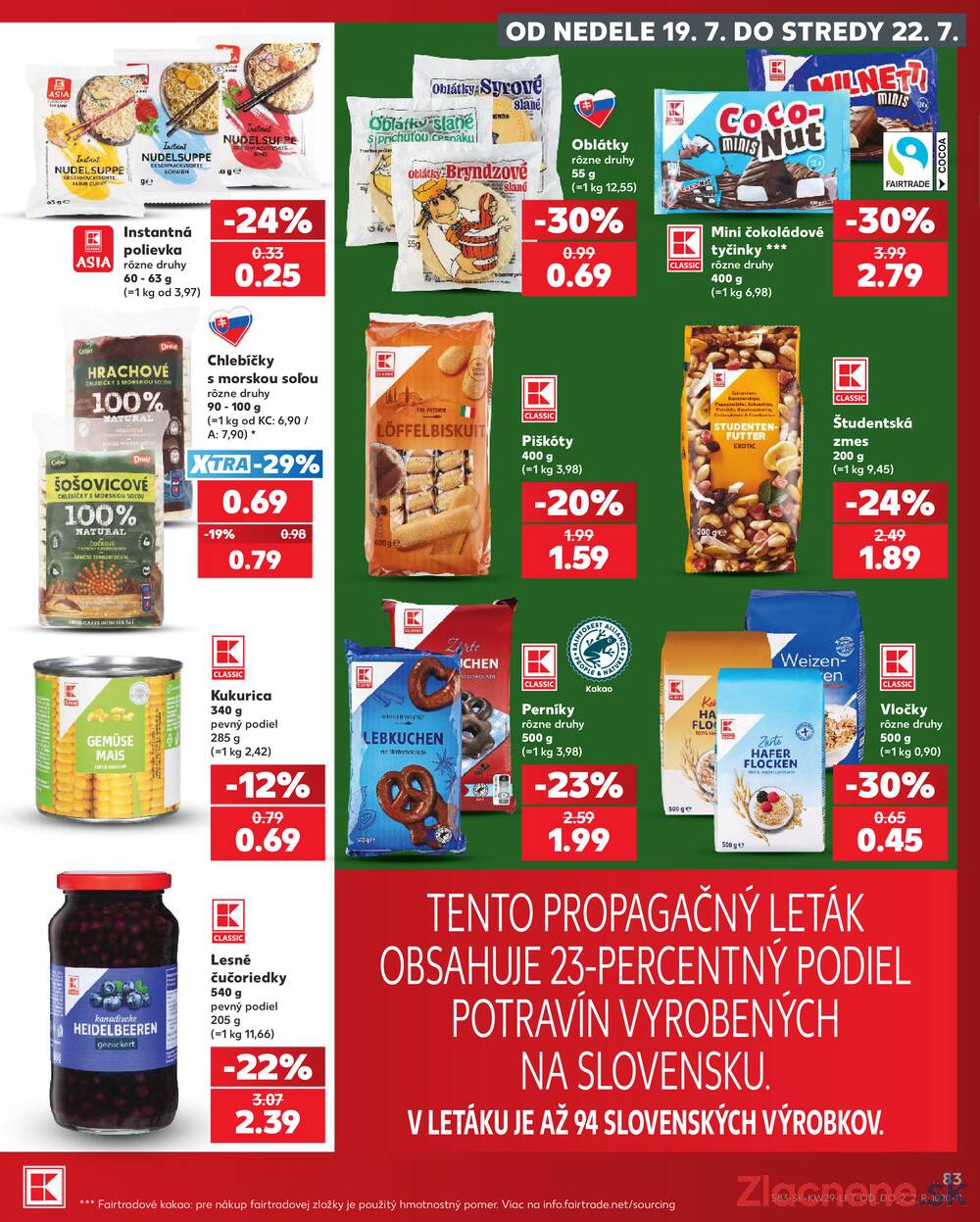 Kaufland 16.7. - 22.7. - Kaufland Prešov - Sídlisko 3