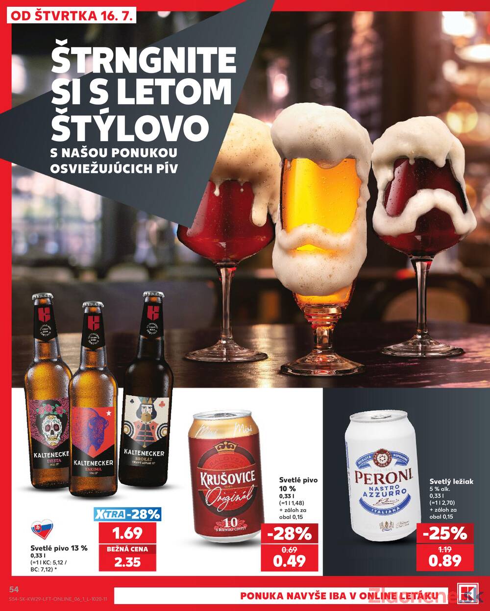 Kaufland 16.7. - 22.7. - Kaufland Košice - Nad Jazerom