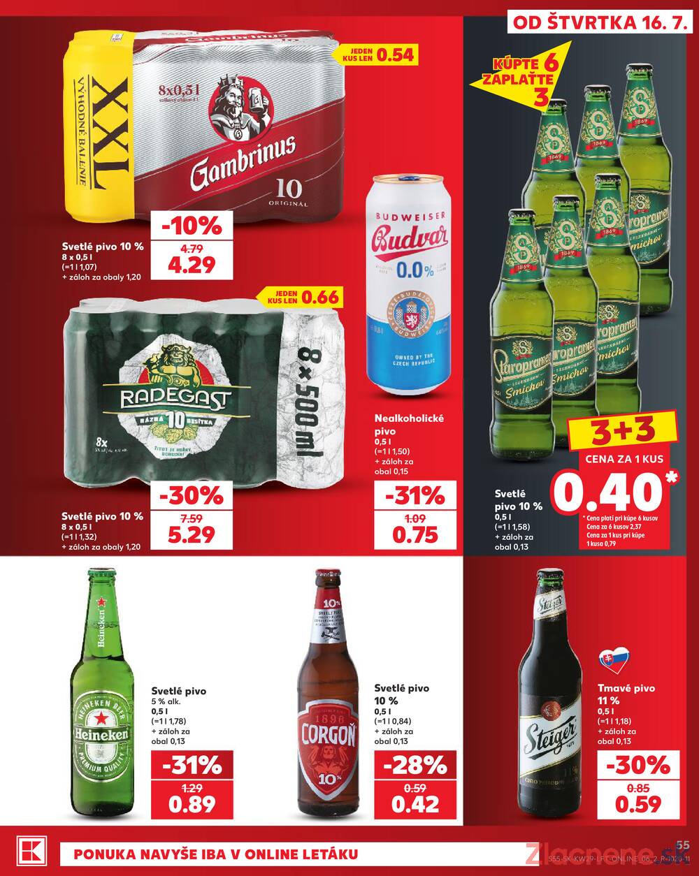 Kaufland 16.7. - 22.7. - Kaufland Šamorín-Mliečno - Krajinská cesta