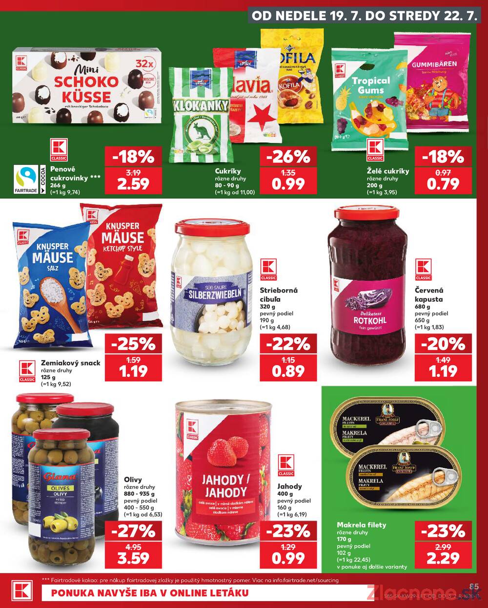 Kaufland 16.7. - 22.7. - Kaufland Šamorín-Mliečno - Krajinská cesta