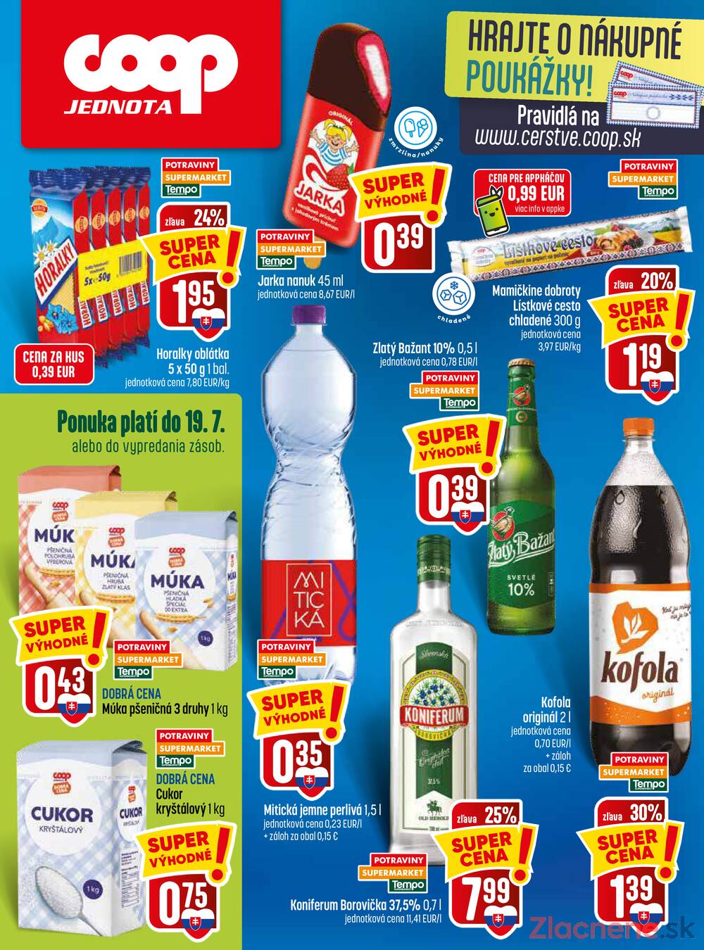 Leták COOP Jednota Slovensko - COOP do 22.7. - strana 28 Leták COOP Jednota Slovensko - COOP do 22.7. - strana 28
