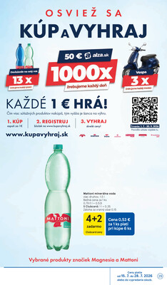 Tesco supermarkety od 22.7. do 28.7.2026