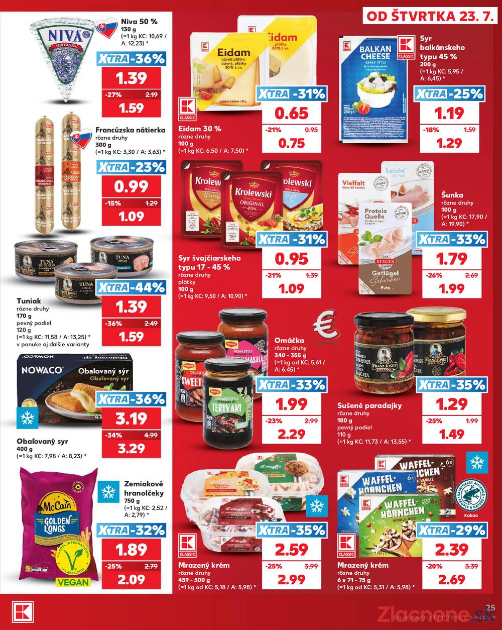 Leták Kaufland - Kaufland 23.7. - 29.7. - Kaufland Detva - strana 25