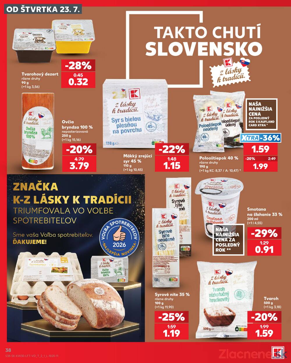 Leták Kaufland - Kaufland 23.7. - 29.7. - Kaufland Michalovce - strana 38