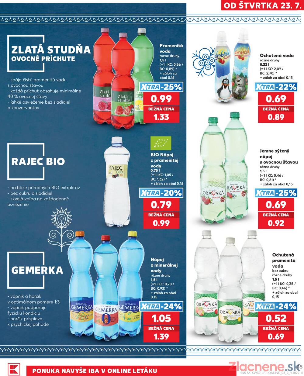 Leták Kaufland - Kaufland 23.7. - 29.7. - Kaufland Michalovce - strana 45