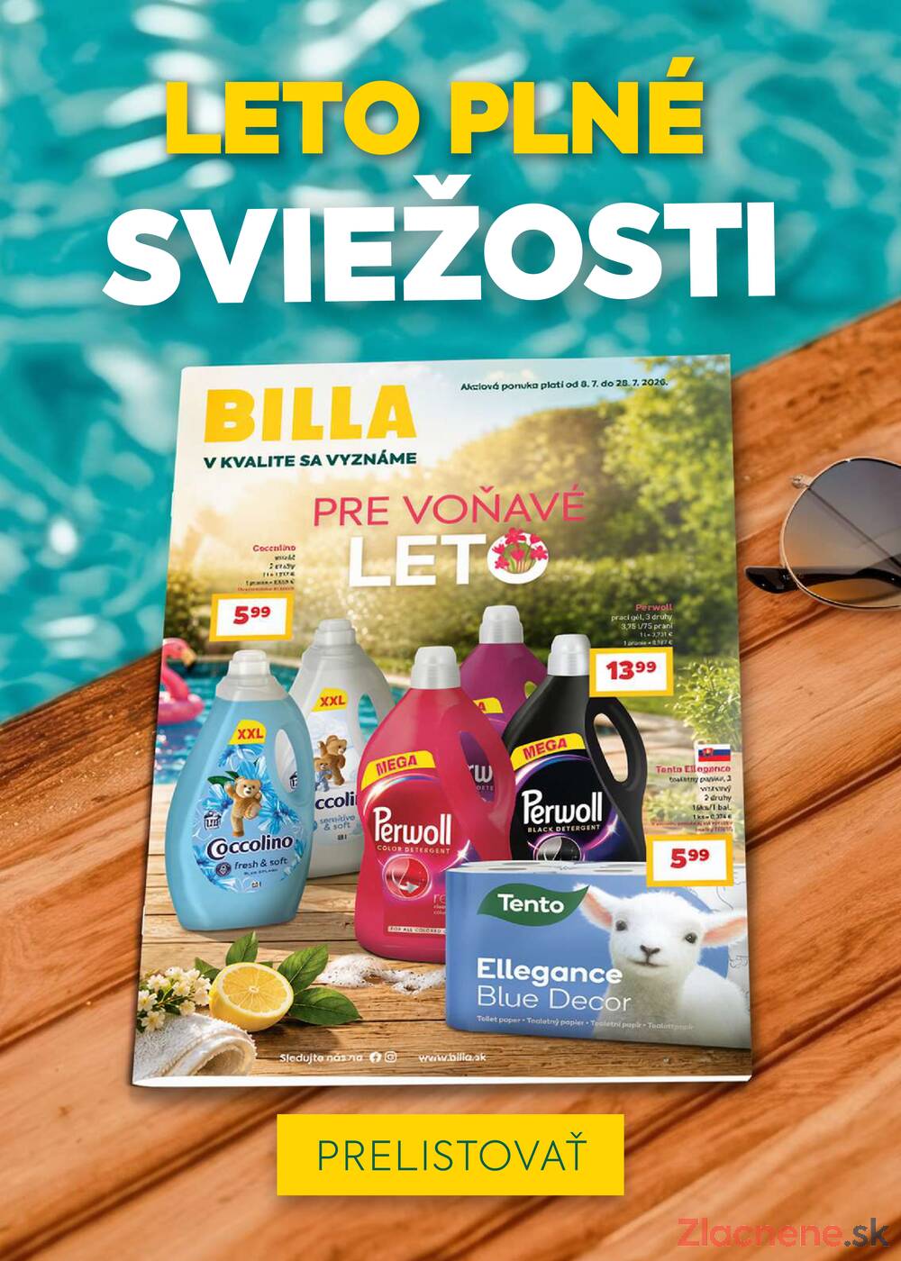 BILLA od 22.7. do 28.7.2026
