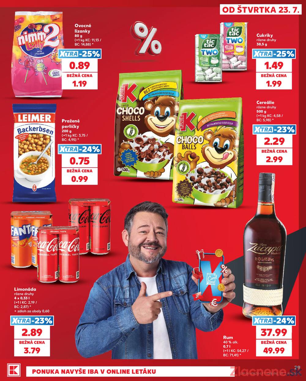Leták Kaufland - Kaufland 23.7. - 29.7. - Kaufland Vranov nad Topľou - strana 29