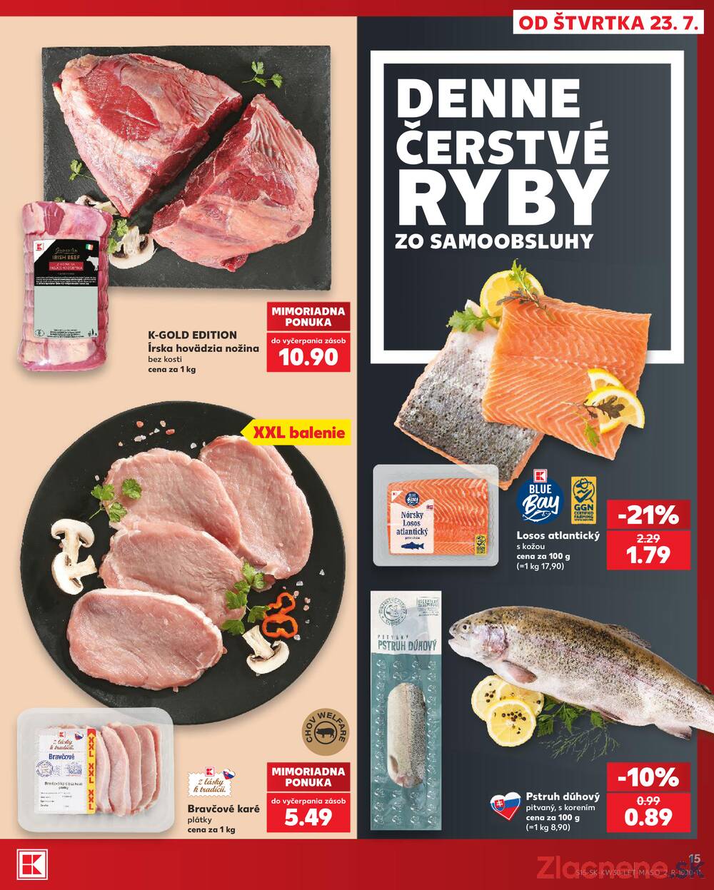 Kaufland 23.7. - 29.7. - Kaufland Púchov
