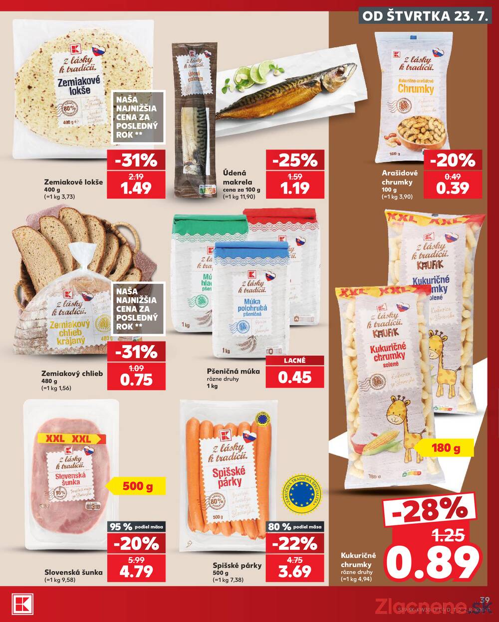 Kaufland 23.7. - 29.7. - Kaufland Dolný Kubín