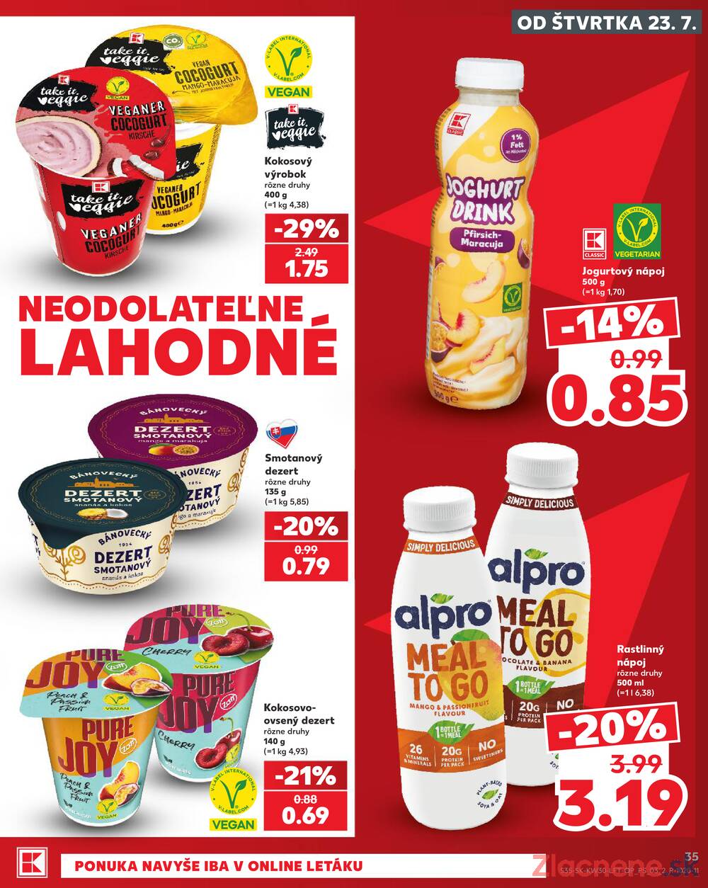 Kaufland 23.7. - 29.7. - Kaufland Rožňava