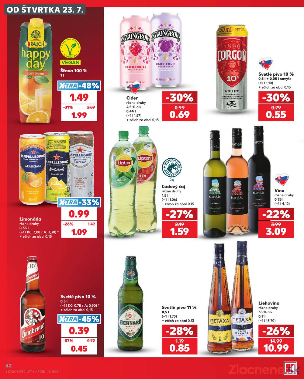 Kaufland 23.7. - 29.7. - Kaufland Michalovce (Humenská cesta)