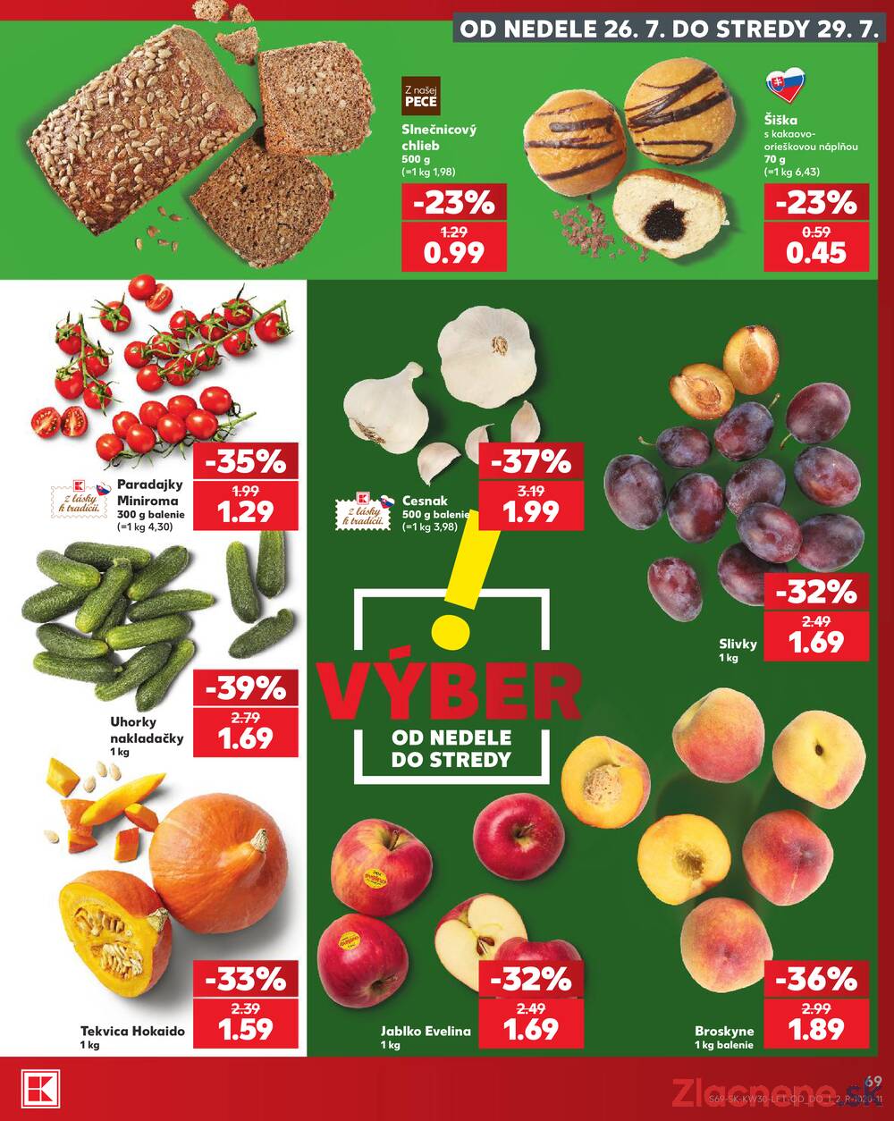 Leták Kaufland - Kaufland 23.7. - 29.7. - Kaufland Dunajská Streda - strana 69 Leták Kaufland - Kaufland 23.7. - 29.7. - Kaufland Dunajská Streda - strana 69