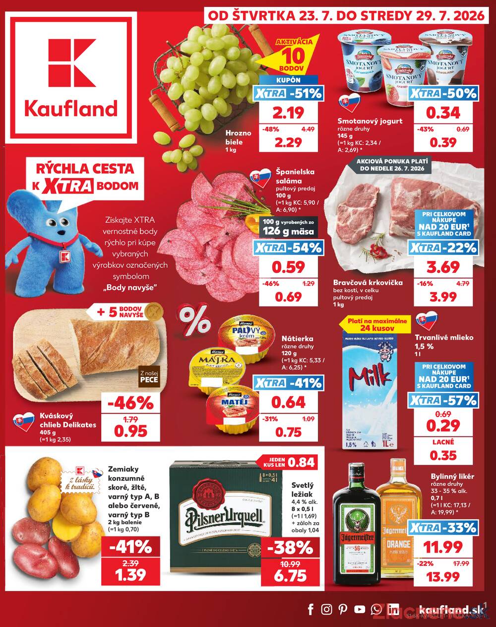Kaufland 23.7. - 29.7. - Kaufland Piešťany