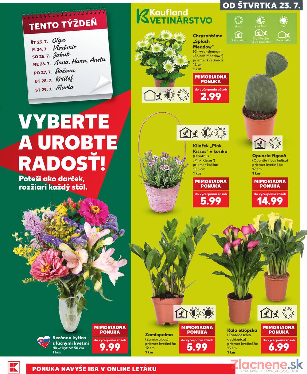 Kaufland 23.7. - 29.7. - Kaufland Piešťany