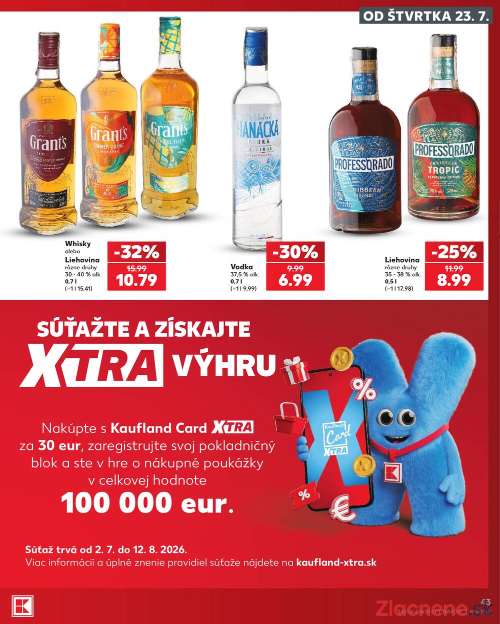 Kaufland 23.7. - 29.7. - Kaufland Piešťany