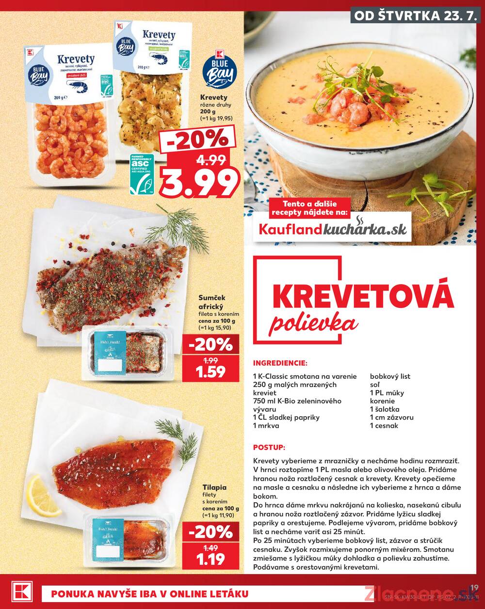 Kaufland 23.7. - 29.7. - Kaufland Trnava - Juh - Bratislavská