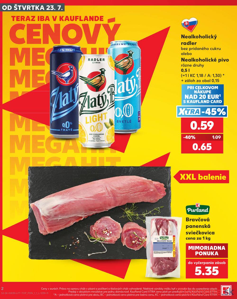 Leták Kaufland - Kaufland 23.7. - 29.7. - Kaufland Zvolen - strana 2