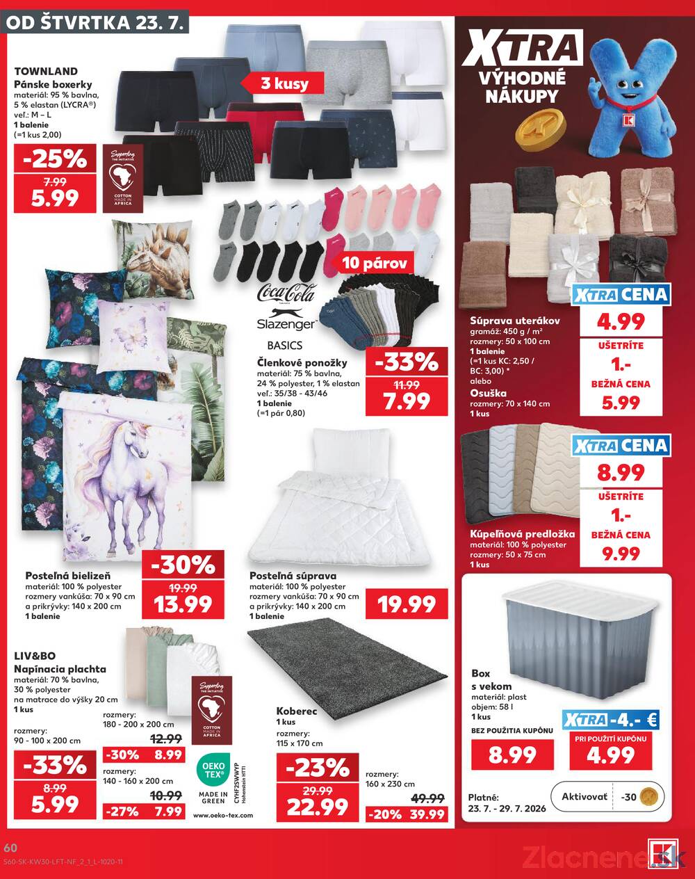 Leták Kaufland - Kaufland 23.7. - 29.7. - Kaufland Zvolen - strana 60