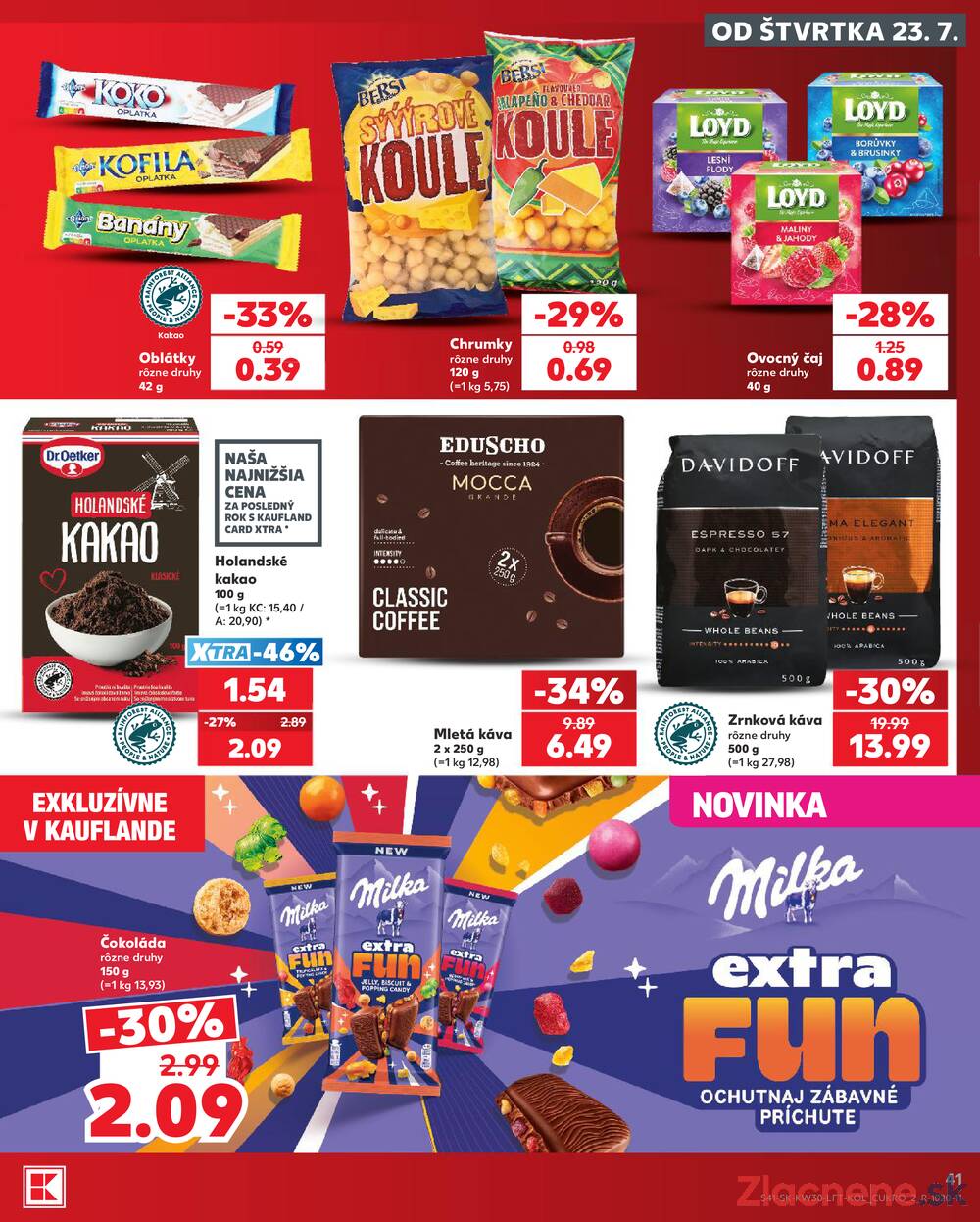 Kaufland 23.7. - 29.7. - Kaufland Poprad - Moyzesova