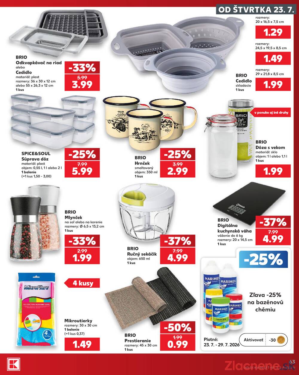 Kaufland 23.7. - 29.7. - Kaufland Poprad - Moyzesova