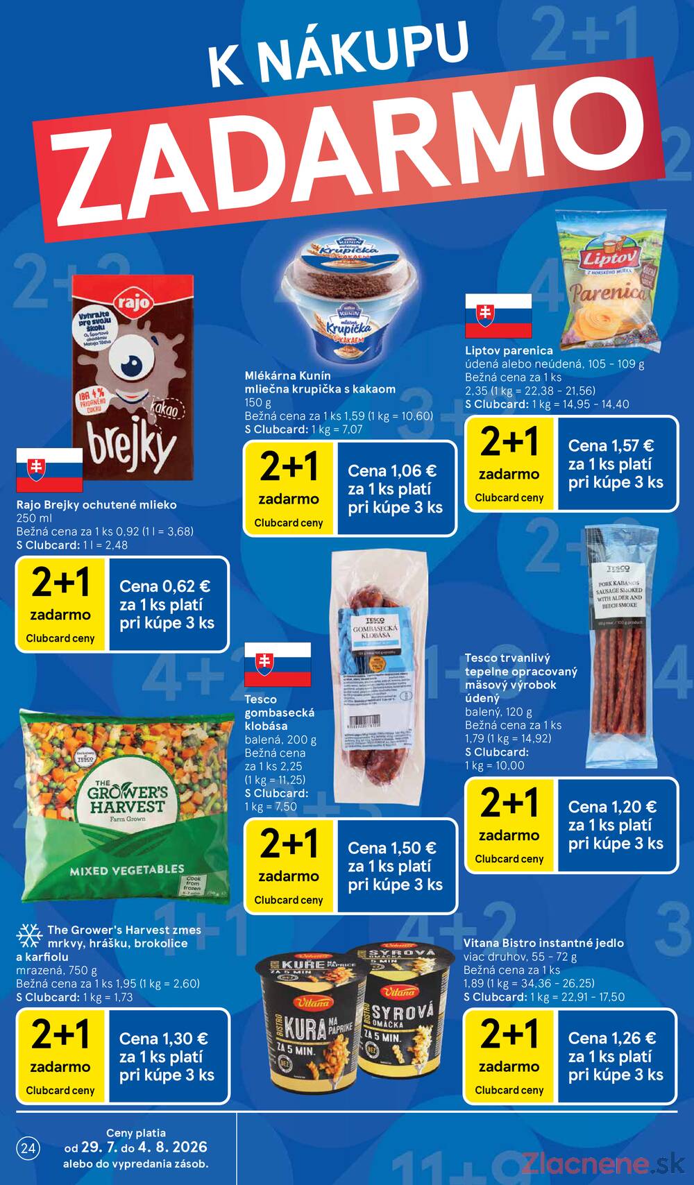 Tesco hypermarkety 29.7. - 4.8.