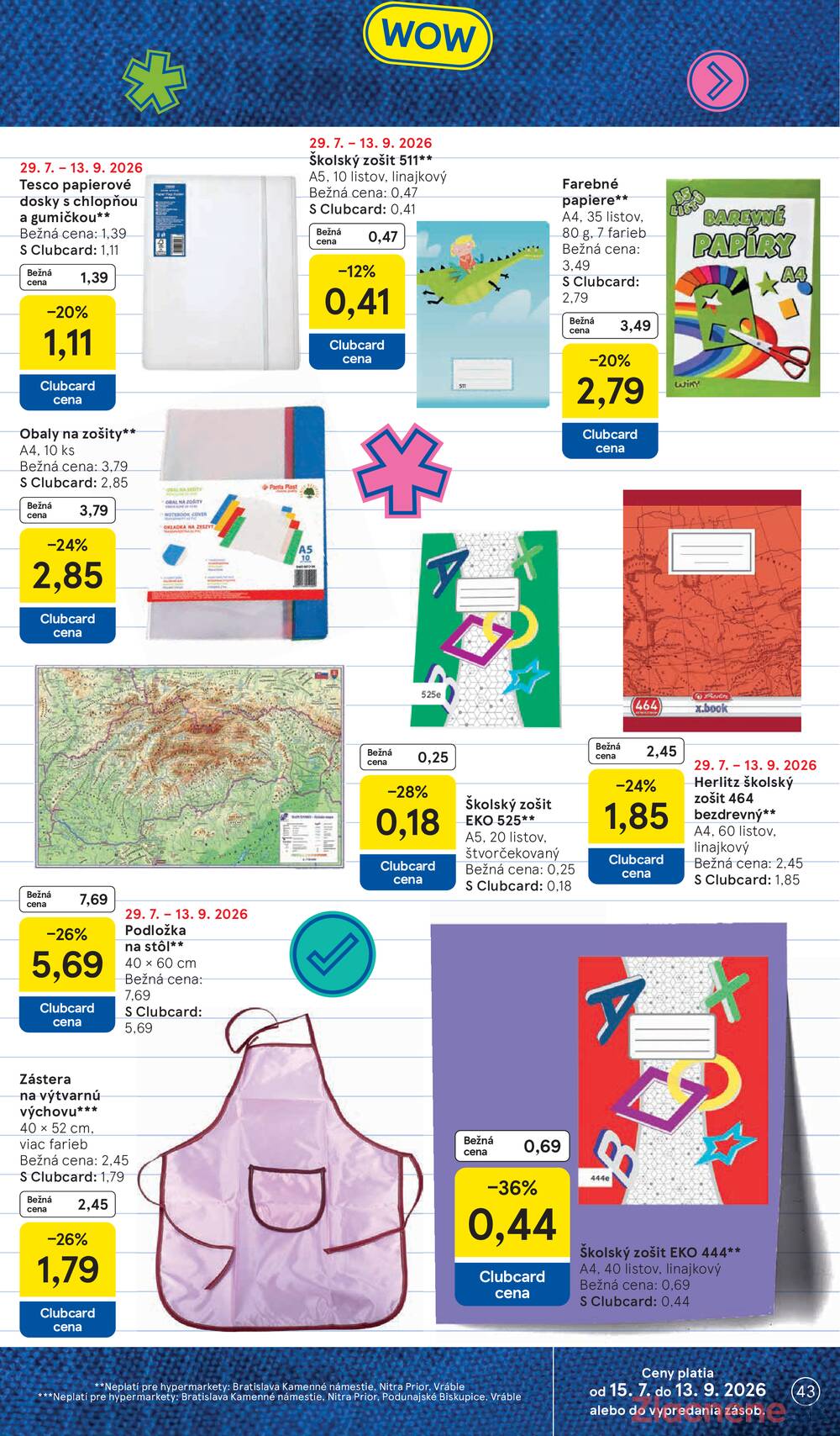 Tesco hypermarkety 29.7. - 4.8.