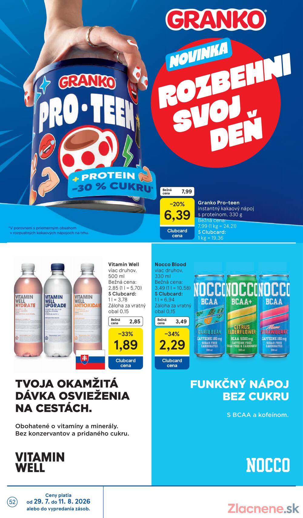 Tesco hypermarkety 29.7. - 4.8.