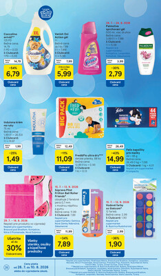 Tesco supermarkety od 29.7. do 4.8.2026