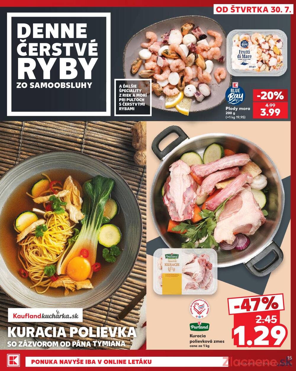 Leták Kaufland - Kaufland 30.7. - 5.8. - Kaufland Tvrdošín - strana 15