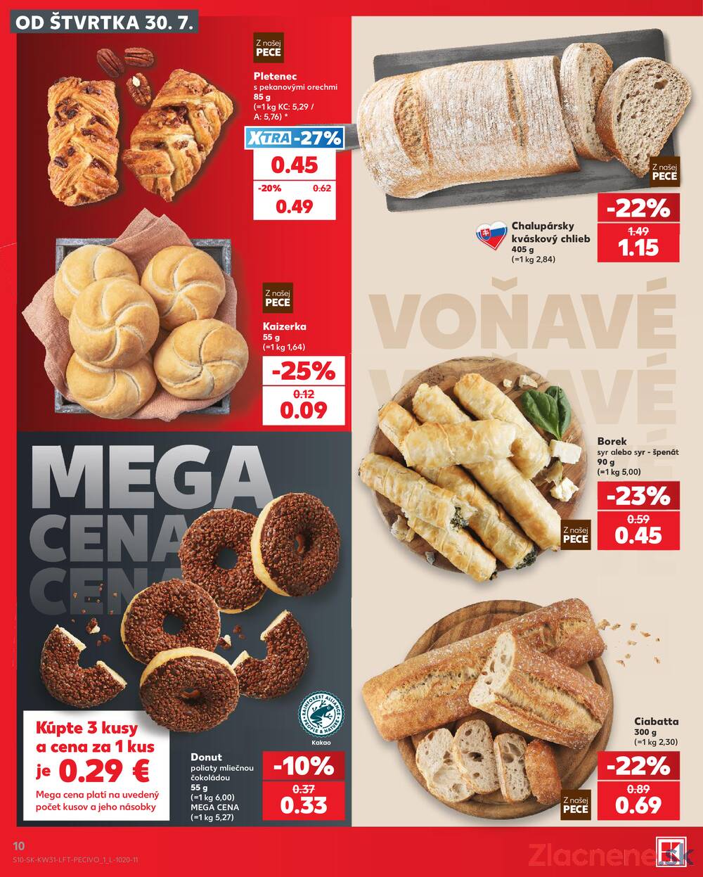 Leták Kaufland - Kaufland 30.7. - 5.8. - Kaufland Humenné - strana 10 Leták Kaufland - Kaufland 30.7. - 5.8. - Kaufland Humenné - strana 10
