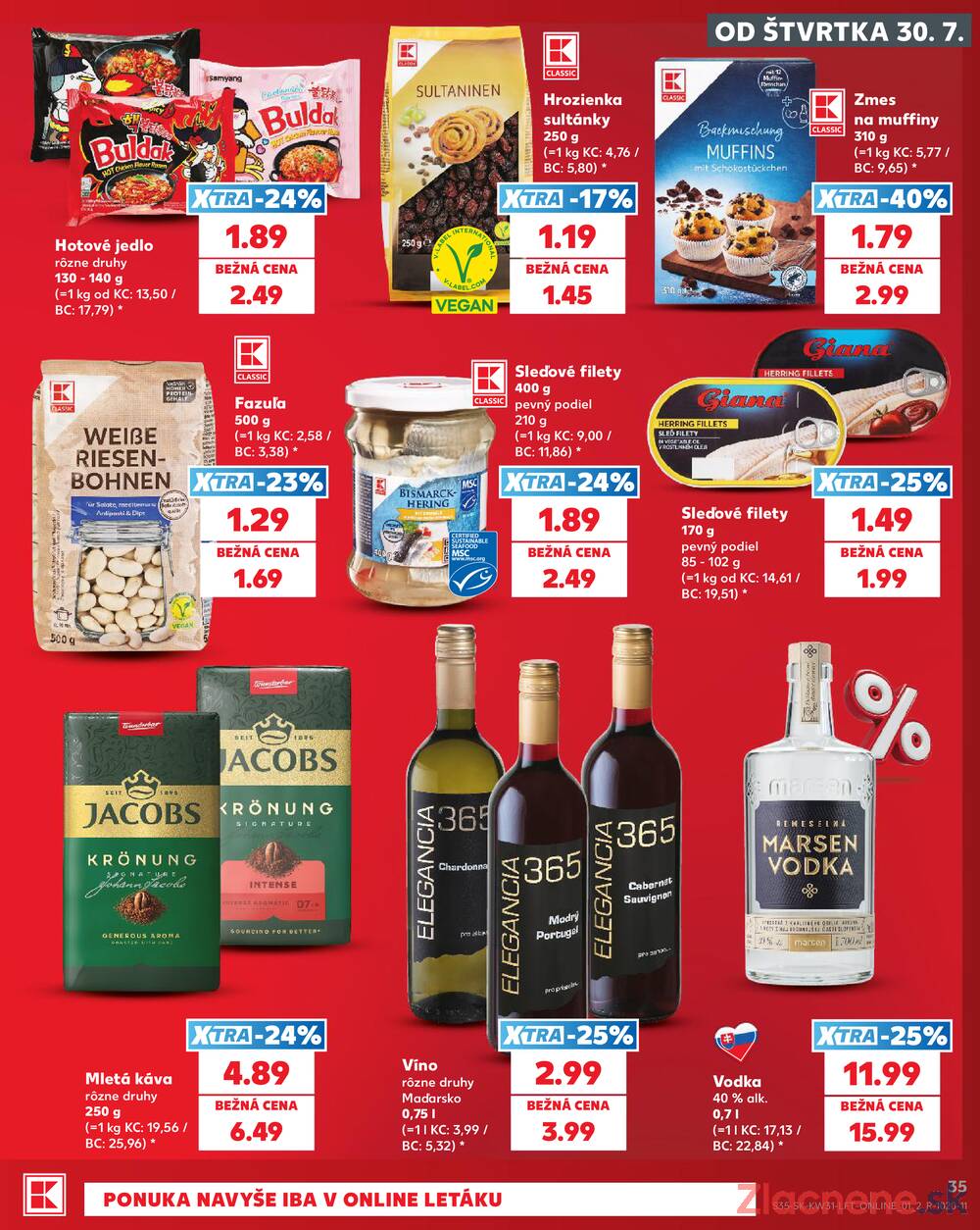 Leták Kaufland - Kaufland 30.7. - 5.8. - Kaufland Stará Ľubovňa - strana 35 Leták Kaufland - Kaufland 30.7. - 5.8. - Kaufland Stará Ľubovňa - strana 35
