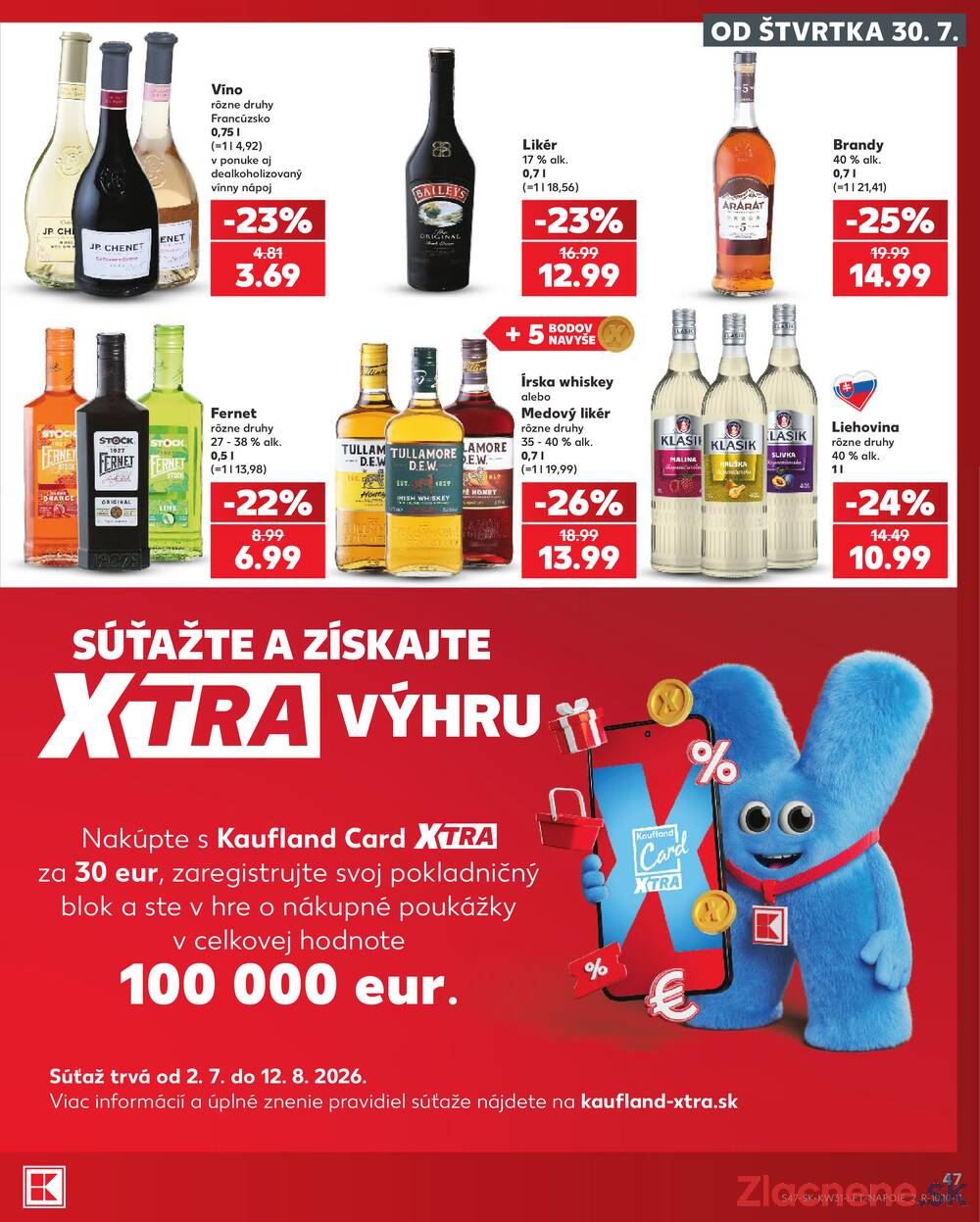 Leták Kaufland - Kaufland 30.7. - 5.8. - Kaufland Lučenec - strana 47 Leták Kaufland - Kaufland 30.7. - 5.8. - Kaufland Lučenec - strana 47