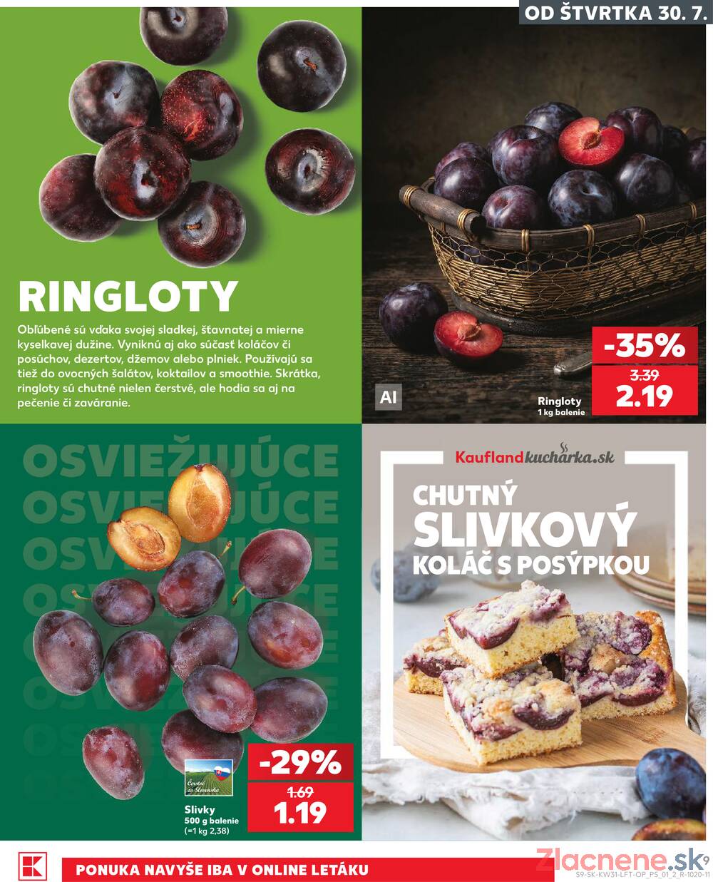 Kaufland 30.7. - 5.8. - Kaufland Piešťany