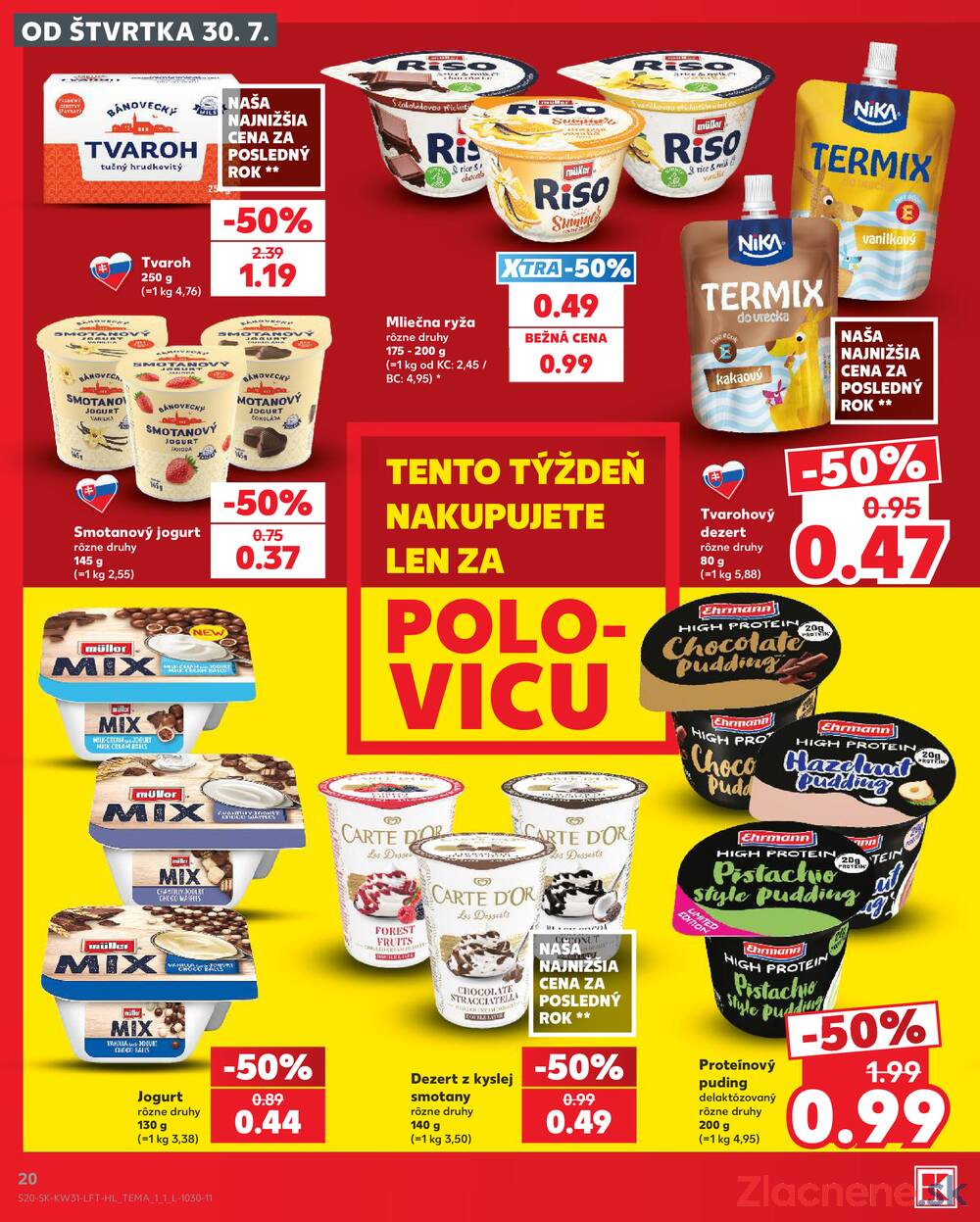 Kaufland 30.7. - 5.8. - Kaufland Piešťany