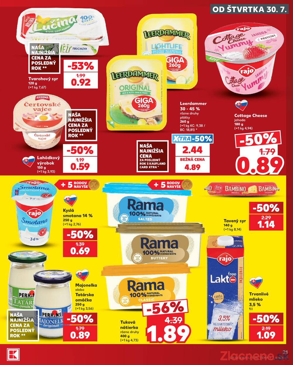 Kaufland 30.7. - 5.8. - Kaufland Piešťany