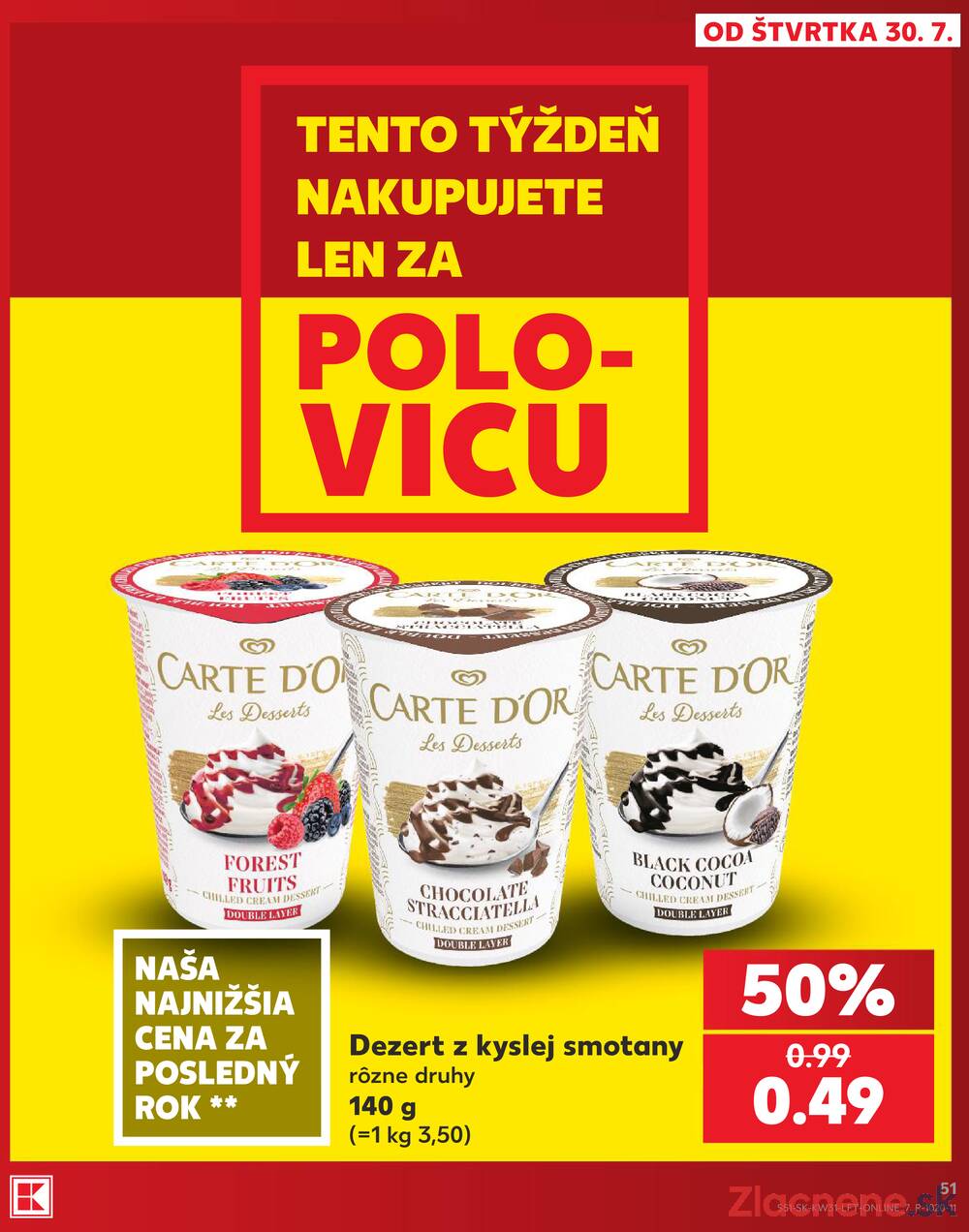 Kaufland 30.7. - 5.8. - Kaufland Piešťany
